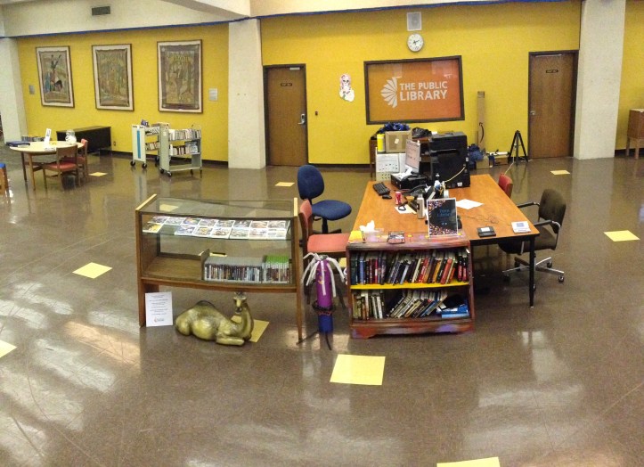 The 2nd Floor at the Chattanooga Public Library.  I like to think of this as our own little fort.